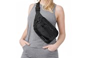Väskor - Wozinsky WSB-W1 unisex shoulder bag with adjustable strap waterproof - black - 5907769385025