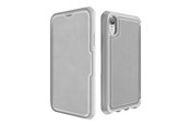 Mobile - Covers & Cases - ITSKINS HYBRID FOLIO cover for iPhone XR®. Grey and pink with recycled leather - AP61-HYBRF-GPRL