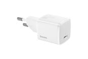 Mobile - Adapters & Chargers - Baseus Cube 20W PD USB-C Wall Charger - White - CCXF-A02