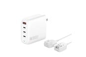 Mobile - Adapters & Chargers - 4smarts Charger GaN Flex Pro 100W 3xUSB-C 1xUSB-A Travel Edition USB Type A - 100 Watt - 545100
