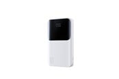 PowerBank - Joyroom JR-QP191 Star Series Mini 10000mAh 22.5W Powerbank with Digital Display - White PowerBank - Vit - 10000 mAh - JR-QP191 Mini white