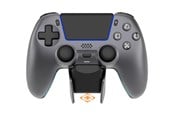 Spel Tillbehör - Deltaco GAMING Metallic Spray-Painted PS5 Wireless Controller with Charging Dock - Wired Controller - Android - GAM-199-STEELGRAY