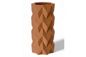 Decoration - Simiu TESSURA - Vase - 17cm - Caramel - 5714255011630