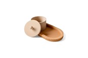 Decoration - Simiu ROYAL TRAY - Ivory/Beige - 21cm - 5714255011708