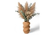 Decoration - Simiu SCRUNCHED - Vase - 21cm - Caramel - 5714255011852