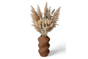 Decoration - Simiu SCRUNCHED - Vase - 21cm - Mocha - 5714255011869