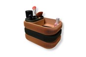 Decoration - Simiu STACKSEY - Makeup Stand - Large - Olive/Beige - 22 x 14cm - 5714255011975