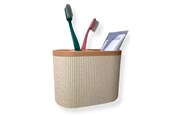 Decoration - Simiu Wall-mounted Toothbrush Holder - Marble/Beige - 5714255012057