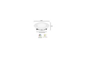 Smarta Hem - Miboxer LED Panel Rund - 6W - RGB-CCT - WiFi - 4038816070012