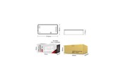 Smarta Hem - Miboxer LED Controller - 3-in-1 - RGB-CCT - DC12/24V - Zigbee 3.0 - 12A - 4038816137043