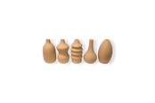 Decoration - Simiu MINI VASES - Magnetic - 6 cm - 5 pcs - Light Peach - 5714255012309