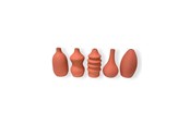Decoration - Simiu MINI VASES - Magnetic - 6 cm - 5 pcs - Dusty Pink - 5714255012316