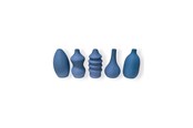 Decoration - Simiu MINI VASES - Magnetic - 6 cm - 5 pcs - Dusty Blue - 5714255012330