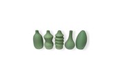 Decoration - Simiu MINI VASES - Magnetic - 6 cm - 5 pcs - Dusty Green - 5714255012347