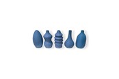 Decoration - Simiu MINI VASES - 8 cm - 5 pcs - Dusty Blue - 5714255012453
