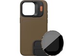 Mobile - Adapters & Chargers - PolarPro Kit - LiteChaser iPhone 15 Pro Case Deser - 131148