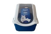 Katter - Clever Cat Toilette TOAH Large 57x39x41cm - Blue - 76885