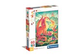 Pusselspel - Clementoni Puzzle 60 Pcs Noli A Dragon Family - 26600