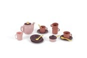 Leksaker - Dantoy Fairytales Tea Set – 17 pcs - 4482