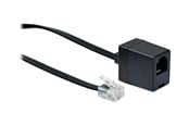 Nätverkskabel - Schwaiger phone extension cable - 10 m - black - Svart - 10m - TVL6332 533
