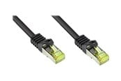 Nätverkskabel - Alcasa electronik Good Connections RNS patch cable - 1 m - black - Svart - 1m - 8070R-010S