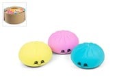 Små presenter till barn - Trend Toys Kawaii Foam Dumplings 3 st 5cm i ångkorg CDU - 201079