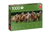 Pusselspel - Jumbo Puzzle - Haflinger Horses (1000 pieces) - JUM8827