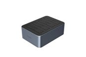 Hårddisk, tillbehör - ORICO 6646C3-C 4-Drive Docking Station with Offline Clone Function 2.5"/3.5" SATA HDD/SSD - Gray - 6646C3-C-EU-GY-BP