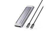 Lagring Tillbehör - ORICO AXM2-G2 M.2 NVME USB-C 10Gb/s Disk Drive - Gray - AXM2-G2-GY-BP