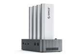 Lagring Tillbehör - ORICO IT48N-C 4-Disk Docking Station with M.2 NVME Clone Function - Gray - IT48N-C-EU-GY-BP