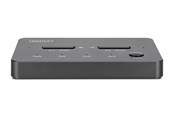 Hårddisk, tillbehör - DIGITUS Dual Bay Nvme SSD Docking Station 2 bay NVME duplicator M.2 SSD Docking Station - DA-71545-1