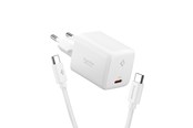 Mobile - Adapters & Chargers - Spigen Essential 45W Wall Charger EE451EU - white - ACH09473