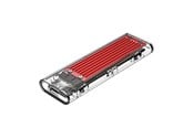 SSD - ORICO TCM2-C3 M.2 NVME to USB-C 10Gb/s Disk Drive - Red - TCM2-C3-RD-BP