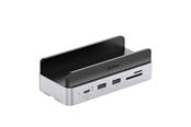 Dockning - ORICO MiniDock 10-in-1 Docking Station with SSD Hard Drive Bay - Silver - VS10-SV-EP