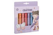 Kreativa spel - Little Dutch Wax Crayons Rosa - 8 pcs. - BT126701