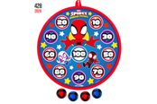 Utomhuslek - Spidey and His Amazing Friends Darts balls target game 28cm - 60273