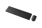 Tangentbord - Lenovo Multi-Mode Pro Combo 6000 - keyboard and mouse set - QWERTY - Danish - eclipse black Input Device - Tastatur & Mus set - Dansk - Svart - 4X31S04819