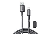 USB-kabel - Joyroom S-A50 Unlimited Series 3A USB-A - USB-C Cable with Magnetic Organizer 1.2m - Gray - S-A50_AC