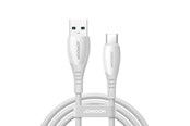 USB-kabel - Joyroom S-A59 Vibrant Series 3A USB-A - USB-C cable 1.2m - white - S-A59 A-C 3A 1.2m white