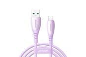 USB-kabel - Joyroom S-A59 Vibrant Series 3A USB-A - Lightning cable 1.2m - purple - S-A59 A-L 3A 1.2m purple