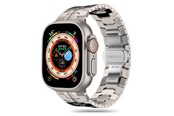 Smartwatch - Accessories - Tech-Protect Stainless Line Bracelet for Apple Watch 4 / 5 / 6 / 7 / 8 / 9 / SE / Ultra 1 / 2 (42/44/45/49 mm) - Titanium - 5906203699582
