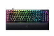 Tangentbord - Razer BlackWidow V4 - Yellow Mechanical (Linear) - Gaming Tangentbord - Engelska (US) - Svart - RZ03-04691800-R3M1