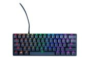Tangentbord - Razer Huntsman Mini 60% - Optical Purple (Clicky) - Gaming Keyboard - Utan numpad - Fransk - Svart - RZ03-03391400-R3F1