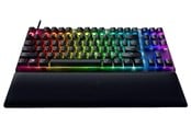 Tangentbord - Razer Huntsman V2 - Optical Red (Linear) - Gaming Keyboard - Utan numpad - Fransk - Svart - RZ03-03940600-R3F1