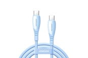 USB-kabel - Joyroom S-A59 Vibrant Series 60W USB-C - USB-C cable 1.2m - blue - S-A59 C-C 60W 1.2m blue
