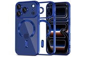 Mobile - Covers & Cases - Tech-Protect MagFlex MagSafe Case for iPhone 17 Pro - Clear and Navy Blue - 5906302334636