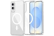 Mobile - Covers & Cases - Tech-Protect FlexAir Hybrid MagSafe Case for Samsung Galaxy S25 Edge - Transparent - 5906302363643