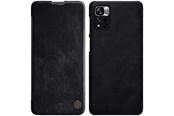 Mobile - Covers & Cases - Nillkin Qin Case for Xiaomi Redmi Note 11 Pro+ (China) / Redmi Note 11 Pro (China) / Mi11i HyperCharge Flip - Black - 6902048234963