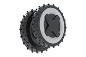 Robotgräsklippare - Roborock Rough Terrain Wheels for RockNeo Q-Series - Dark Grey - 100003342