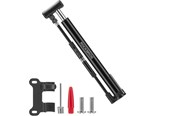 Cykeltillbehör - Rockbros 42322821001 floor bicycle pump - black - Rockbros-42322821001